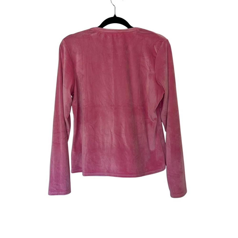 Juicy Couture Sparkling Pink Long Sleeve Tee - Picture 5 of 5
